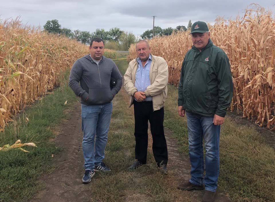 Відвідали посіви у ФГ 